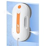 Lite Window Cleaning Robot,5300Pa Window Cleaner Robot with Pressured Wiping Dual Water Spray Close to The Border Wipe Edge Detection Intelligent Path Plan