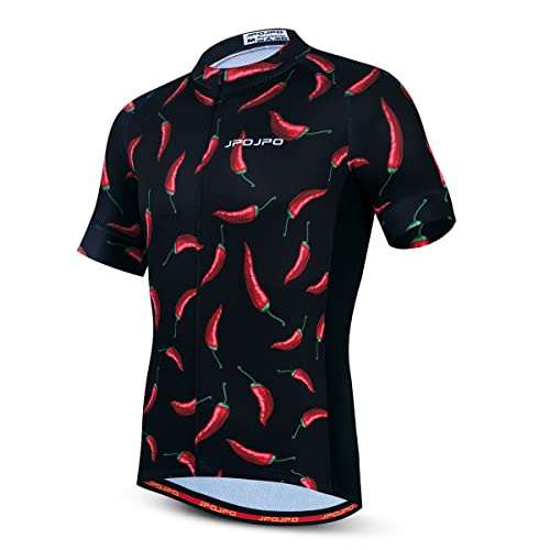Maillot de cyclisme manches courtes homme vêtement vélo tout-terrain et équipement VTT
