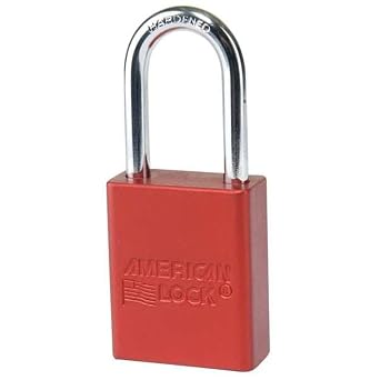 American Lock A1106BLU Padlock, Aluminum, Blue