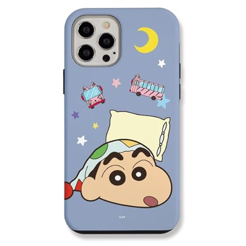 iPhone14 Plus p N񂿂 op[^ 2d\ n[h P[X y{甭z CrayonShinchan Giant S1 Armor Case ACtH 14 vX Ή TPU + PC LN^[ Jo[ 