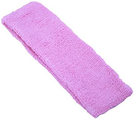 Elastic Terry Spa Headband 2 Pack (Pink)