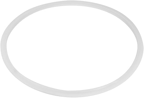 Fdit Sellado de junta de silicona transparente de repuesto para olla a presión en el hogar, herramienta de cocina (diámetro de 12.60 pulgadas)