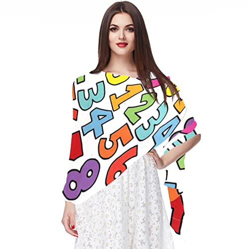 Écharpe pashmina pour femme Colorful Swallow-01 une idée cadeau élégante