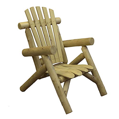 Natural Cedar Log Lounge Chair