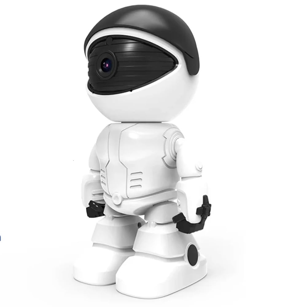 MIRHA 1080P Robot IP Camera: Advanced 360° Wireless Security, 2MP CCTV for Smart Home Surveillance, Perfect for Monitoring Pets and Babies
