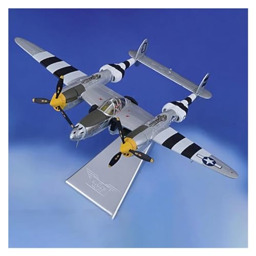 Avión P-38G diecast a escala 1/72 modelo de caza metálico AA36616 2