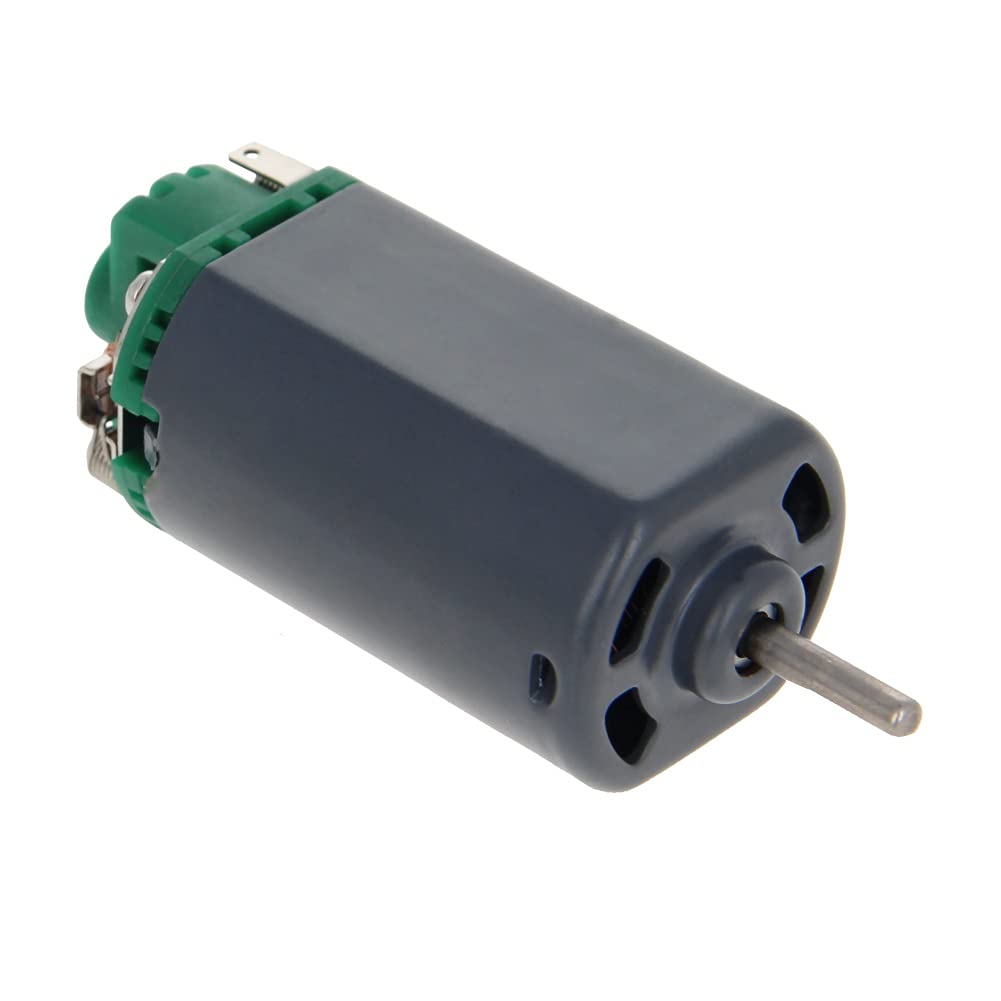 Heyiarbeit Micro DC Motor 12V 6000 RPM 775 Ball Bearing Strong Magnetic Round Shaft High Speed Motor for RC Boat Electronic Equipment