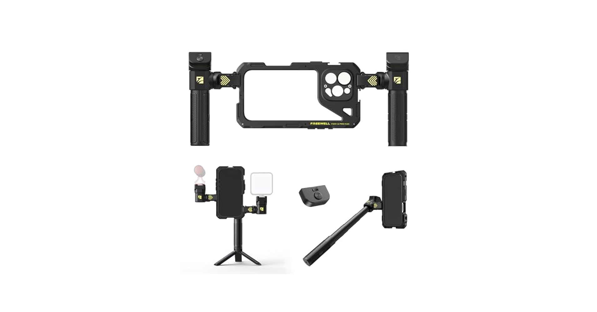 Freewell Genius Rig Kit iPhone 16 Pro用美品 Amazon.com: Freewell Genius Rig Cage for iPhone 16 Pro