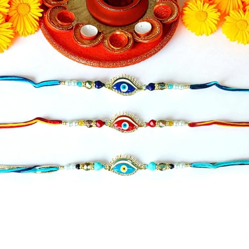 Image of Premium Rakhi for Brother - Celebrate the Eternal Sibling Bond | Kundan Rakhi | Raksha Bhandhan | Free Roli Chawal | PoPo Toys