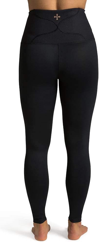 Tommie Copper Women's Pro-Grade Lower Back Support Leggings - Breathable, 50 UPF, Compression Support for Back Muscle - Image 2