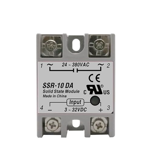 Relais semi-conducteurs SSR 40A module statique DC-AC pour contrôle PID de température