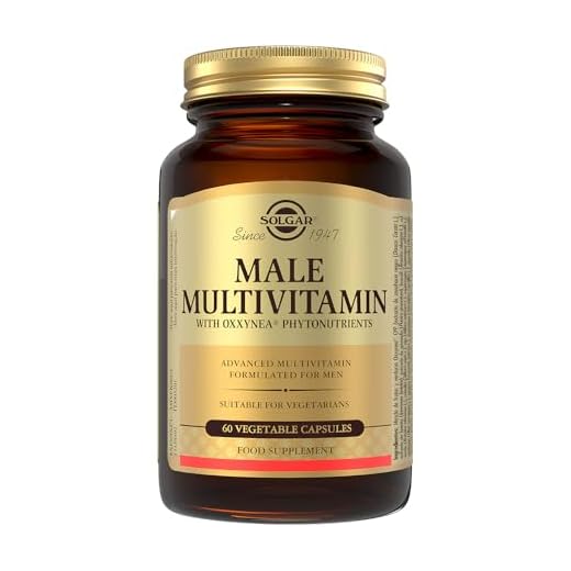 Solgar Male Múltiple (111724), Blanco, 60 Tabletas