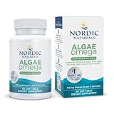 Nordic Naturals Algae Omega - 60 Soft Gels - 715 mg Omega-3 - Certified Vegan Algae Oil - Plant-Based EPA & DHA - Heart, Eye, Immune & Brain Health - Non-GMO - 30 Servings