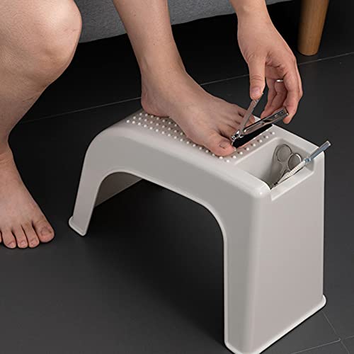 Cabilock Banquinhos para pedicure descanso para pés pequeno descanso para pedicure com salão de arma