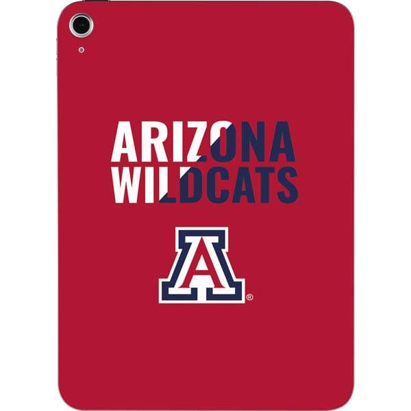 Skinit Decal Tablet Skin Compatible with iPad 11th Gen (2025) - Officially Licensed University of Arizona Wildcats Logo Split Red Design