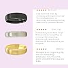 6mm Unisex Titanium Steel Ring – Personalised Engraved Custom Text with Matte Finish & Beveled Edge – Comfort Fit Wedding Band, Promise Ring, Gold Black Silver for Men & Women, Gift for Him & Her #1