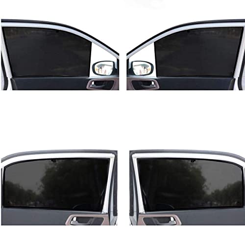 Image of Kozdiko Custom Fit Car Sun Shades Fix Non Magnetic Curtains Mesh Compatible for Maruti Suzuki XL6 / New Ertiga (2019-2025)