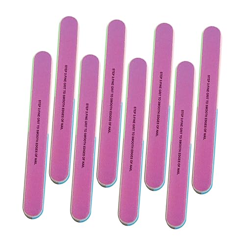 Vaguelly 8pezzi Unghie Multi- Per Pedicure Portatile Per Modellare Unghie Lucidatura e Resistente