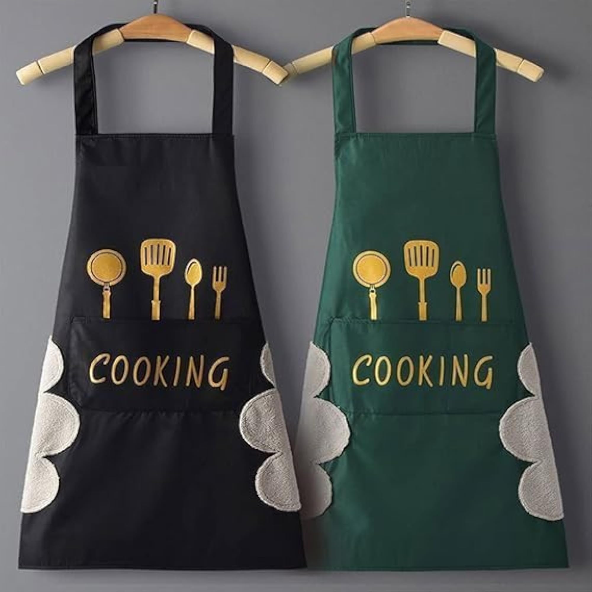 Stylish Waterproof Kitchen Apron for Men and Women