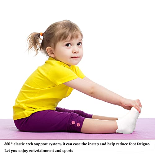 Dicry Non-Slip Toddler Socks 1-3T Baby Boys Girls Grips Socks Anti-Skid Ankle Kids 12 Pairs (1-3 Years, Size 4-9) #TOP3