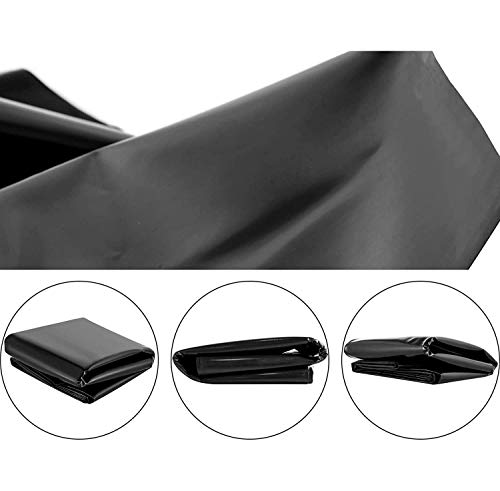 Myoyay 20 Mil Hdpe Rubber Pond Liner 16X 20 Ft Pond Skins Liner Black For Small Ponds, Fish Ponds, Streams Fountains,Water Garden,Koi Ponds #TOP4