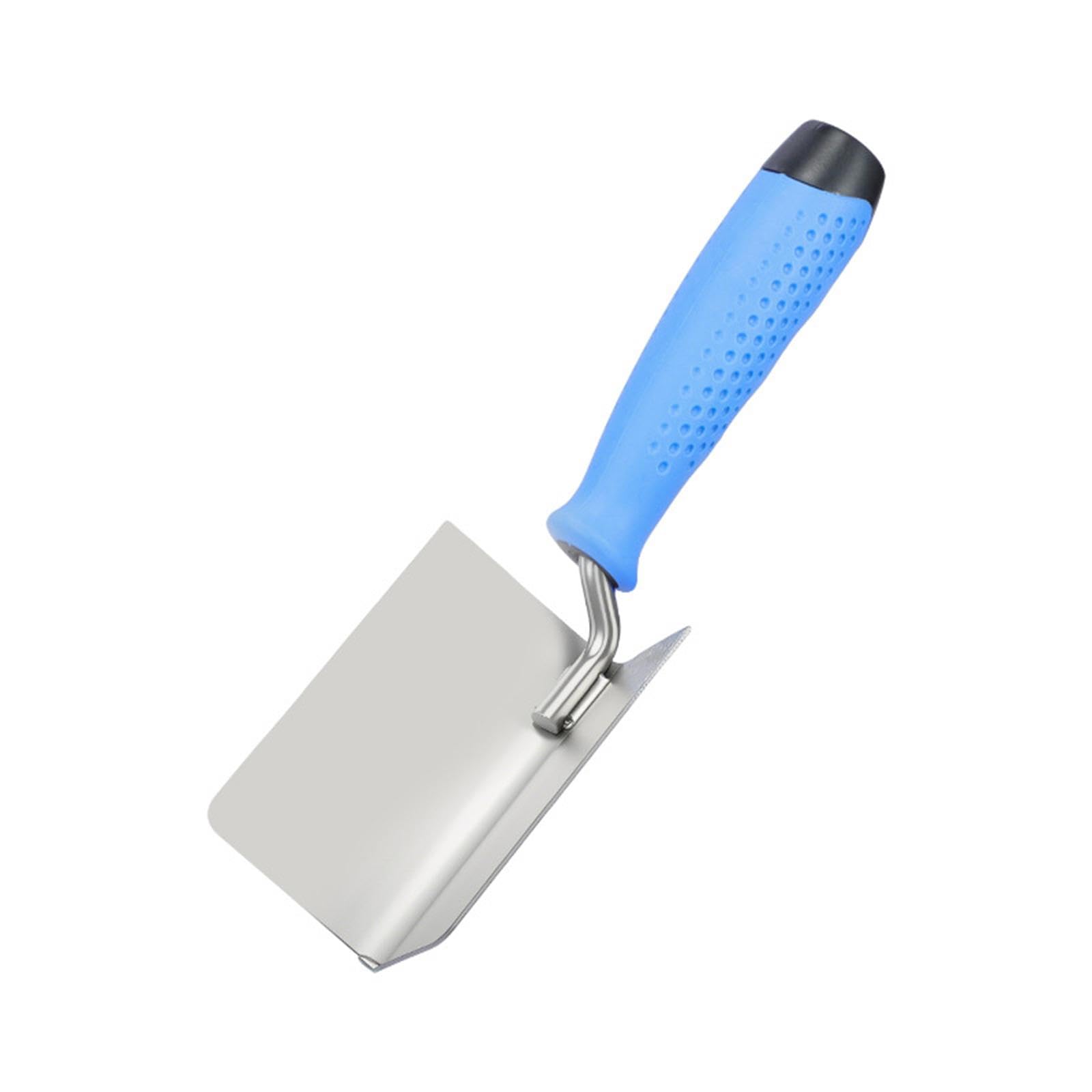 perfk 2X Set di Utensili manuali per Angoli in cartongesso, Fai da Te Esterno Interno con Impugnatura, cazzuola per intonaco angolare per Stucco