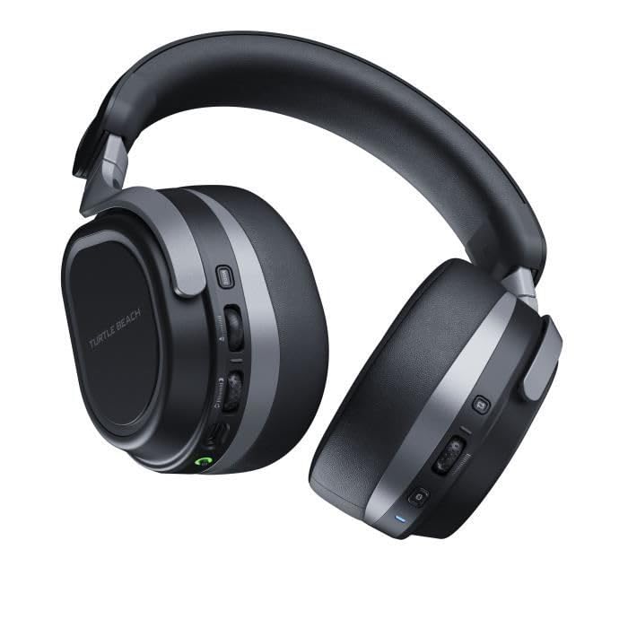Turtle Beach Stealth 700 Negro Xbox Auriculares de Juego Inalámbricos con 80hr Batería, Altavoces de 60 mm, Transmisores Duales y Bluetooth para Xbox Series X o S, Xbox One y PC 4