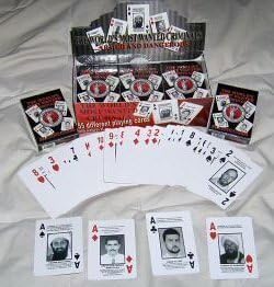 FBI Most Wanted Playing Cards - World's Most Wanted