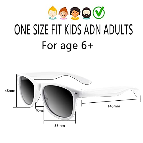 Image of TUPARKA 12 Pack Kids Sunglasses in Bulk Kids School Party Goody Bag Fillers for Birthday Party Beach Pool Party