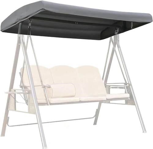 Funda impermeable para columpio Hollywood al aire libre, protección para muebles de patio, jardín, toldo resistente a la intemperie, resistente a los rayos UV, se adapta a la mayoría de asientos de