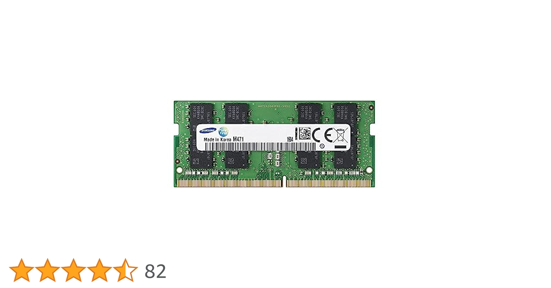 【13枚】ノートPC用4GB DDR4 SO-DIMM メモリ SAMSUNG 【DDR4 4GB×1枚 ノートPC用】SAMSUNG PC4-17000S
