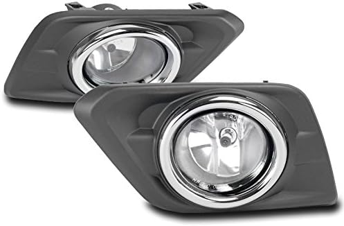 Rogue Bumper Driving Fog Lights Lamps Chrome