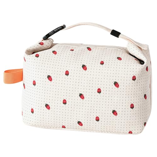 Duronge Bolsa Termica Porta Alimentos de Pana, Nevera Portatil Pequeña Impermeable y Plegable, Fiambreras Comida Trabajo Gran Capacidad, Lonchera Aislada para Oficina, Escuela, Picnic y Viajes