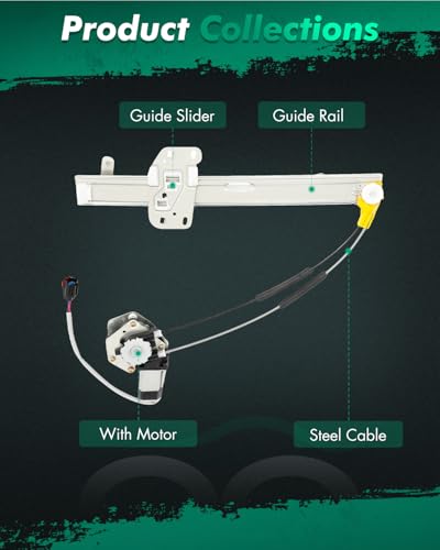 Image of SCITOO Power Window Regulator With Motor For Jeep For Cherokee