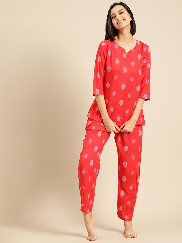 Image of Ichaa womens NIGHT SUIT SET