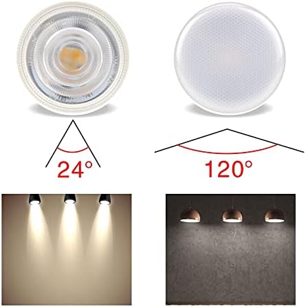 Home Bulbs 10pcs/lot LED Light Bulb Spotlight MR16 GU10 6W AC 220V