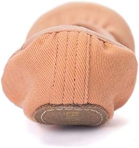 Sansha Girls' Split Leather Sole Soft Ballet Shoes 357X Havana Flat, Light Tan 9.5 medium US | Image 1