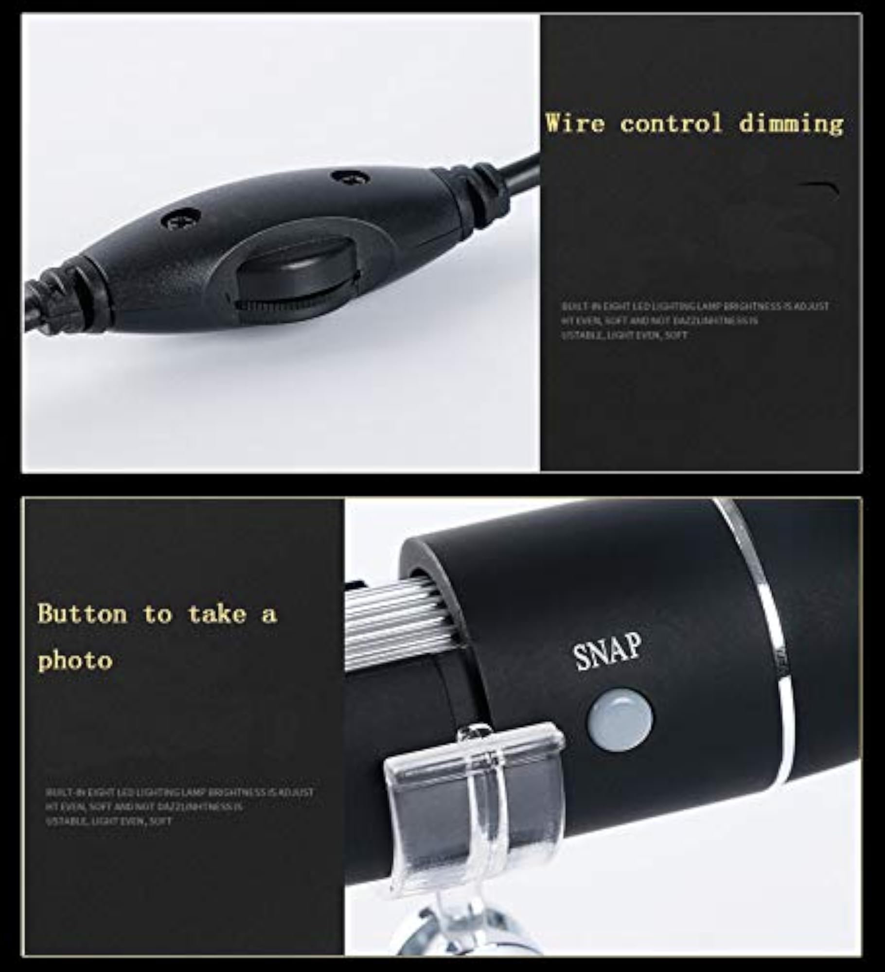 1600X Digital Flexible Microscope Camera