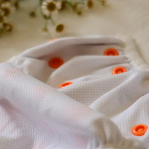 Nora's Nursery Reusable Swim Diapers and Wet Bag - One Size Fully Adjustable - Harbor Hues Unisex 3 Pack with Wet Bag3