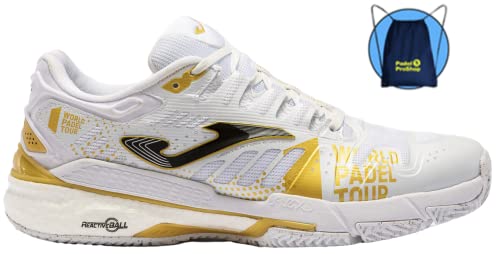 Zapatillas JOMA Special Slam 2232 WPT Blanco Oro Padel (Numeric_46)