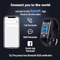 Fitness Tracker with Heart Rate Monitor/Step Counter/Calories, Activity Tracker Smart Watch Sleep Monitor IP68 Health Tracker Pedometer for Man Women — image 5