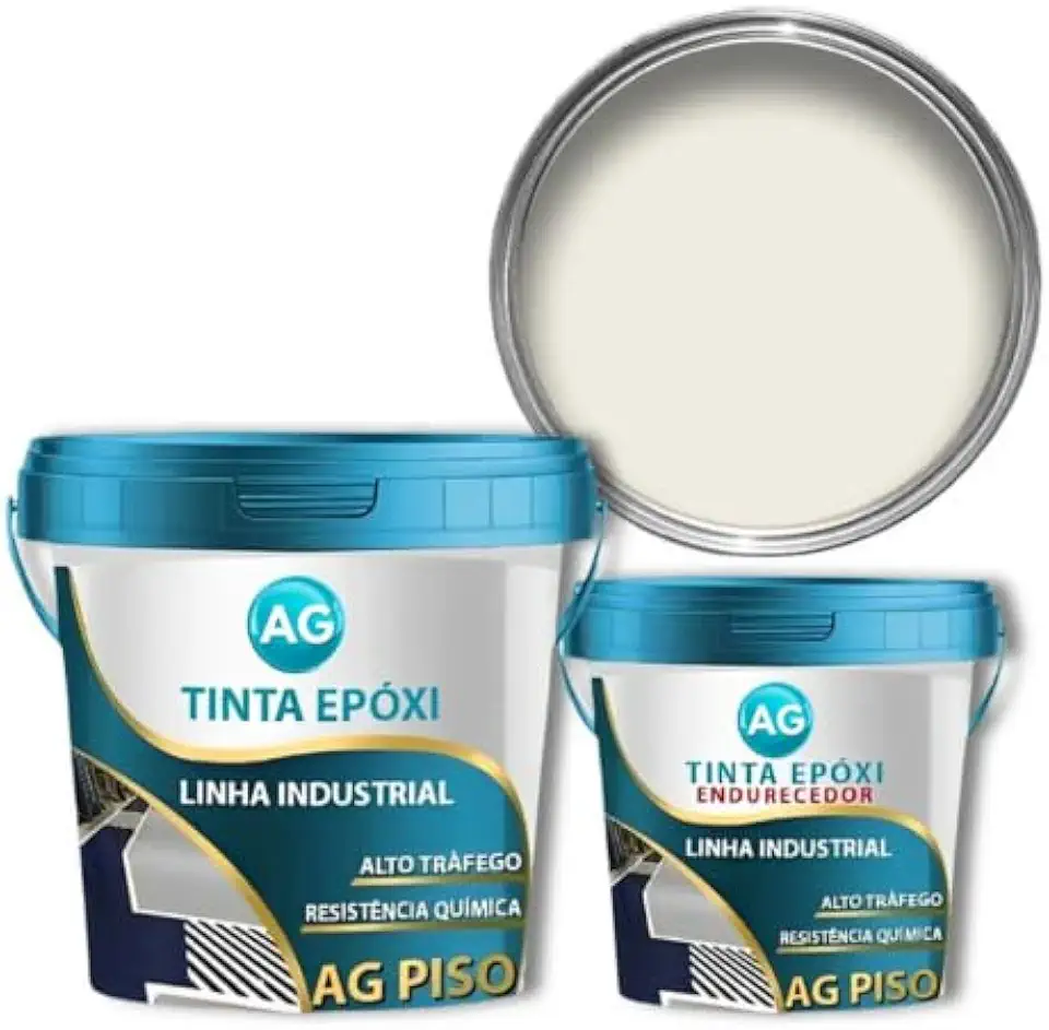 Tinta Epoxi Branco Puro AG - Ral9010 900ml