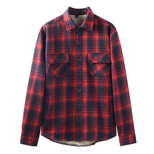 Manteau flanelle homme pour les sorties fraîches en forêt ou en ville