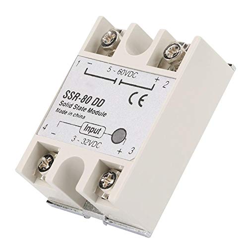 Dc-Ac Industrial Solid State Relay Ssr-80Dd 80A 5-25Ma 3-32Vdc To 5-60 Vdc #TOP1