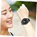 Imagen de Holibanna Reloj De Pulsera Diseño Elegante y De Piel Multifuncional Calendario y Luminiscente para Uso Diario y Ocasiones Especiales