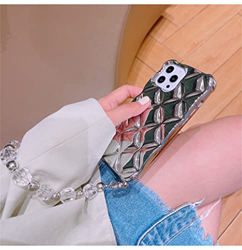 Étui de chaîne de bracelets de perles métal iPhone 7 Plus coque lanière - 3