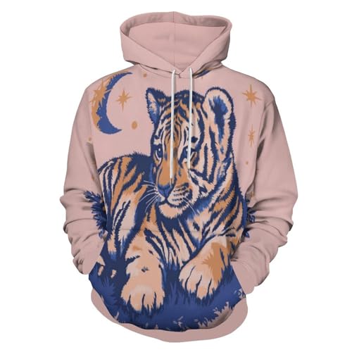 Pull à capuche homme résistant et ample pour dissimuler les formes avec style et confort