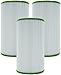 3-Pack Guardian Pool/Spa Filters • Replaces Watkins Hot Springs, Unicel C-6430, Pleatco PWK30, Filbur FC-3915