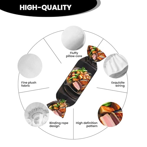 Almohada Espuma Viscoelástica Negra Tamaño Único miniatura 5