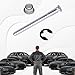 UZZH 16 PCS Car Door Hinge Pin Kit for 1988-2002 Chevy GMC C1500 C2500 K1500 K2500 K3500, Door Hinge Roll Pins and Bushing Repair Kits (4 pins 2 Door) with E-Ring Clamp